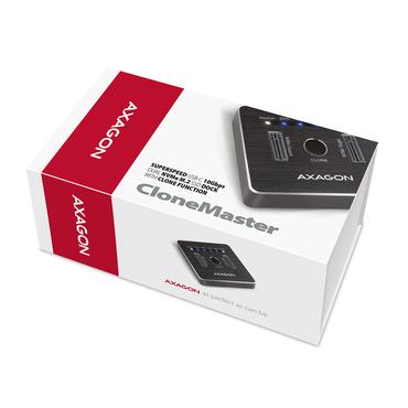 Axagon ADSA-M2C drev dockingstation USB 3.2 Gen 2 (3.1 Gen 2) Type-C