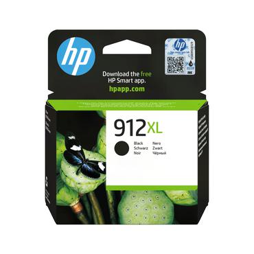 HP 912XL Original Ink-bl&aelig;kpatron med h&oslash;j kapacitet, sort