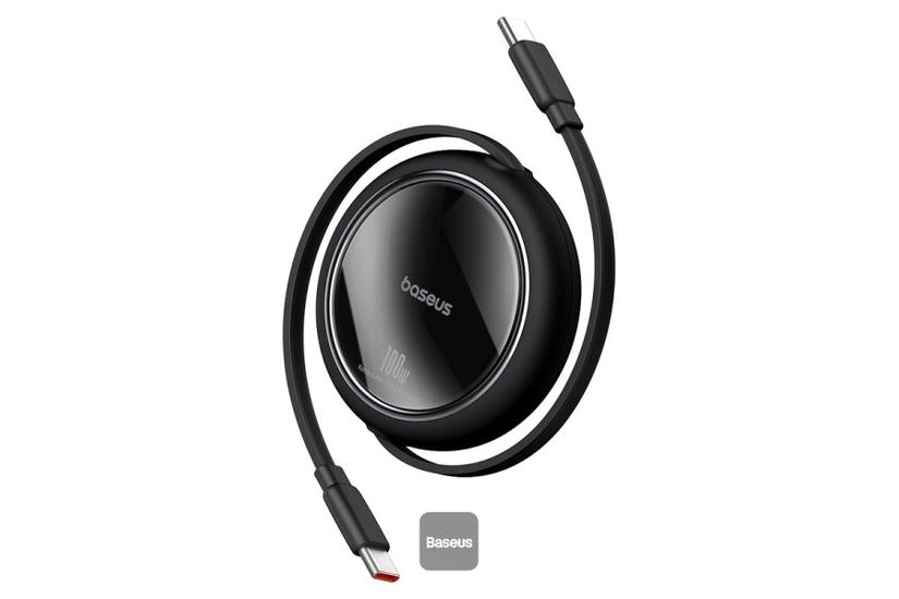 Baseus CB000062 USB-kabel 1 m USB C Sort