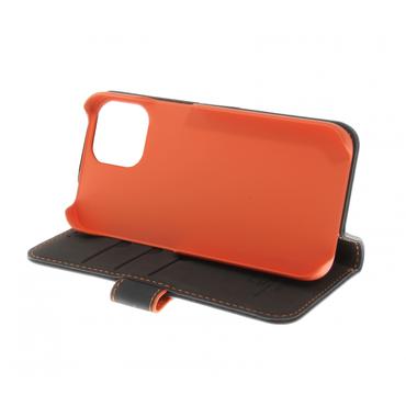 Insmat 650-3010 mobiltelefon etui 15,5 cm (6.1") Flipetui Sort, Orange