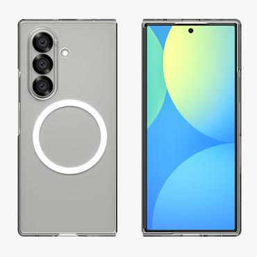 Spigen Air Skin (MagFit) mobiltelefon etui 20,3 cm (8") Cover Transparent, Hvid