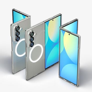 Spigen Air Skin (MagFit) mobiltelefon etui 20,3 cm (8") Cover Transparent, Hvid