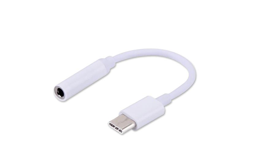 SAVIO AK-35 - USB-C till uttagsadapter f&ouml;r h&ouml;rlurar - 12 cm