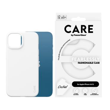 PanzerGlass CARE™ by ® Case White Orchid iPhone 13 | 14