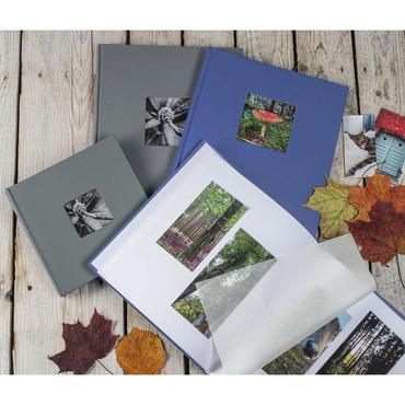 Hama Fine Art fotoalbum og arkbeskyttelse Grå 50 ark 10 x 15 cm