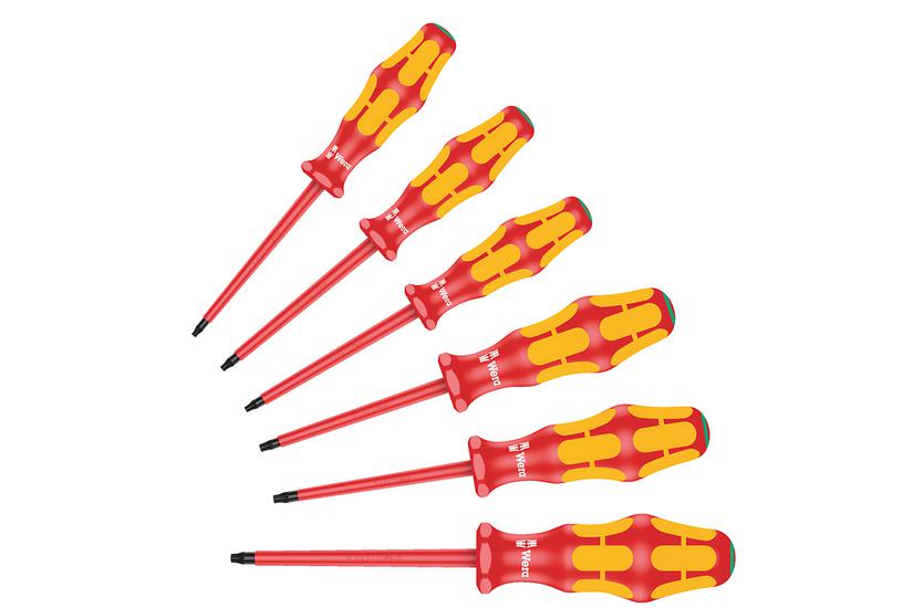 Wera 167 i/6 S&aelig;t Pr&aelig;cisionsskruetr&aelig;kker