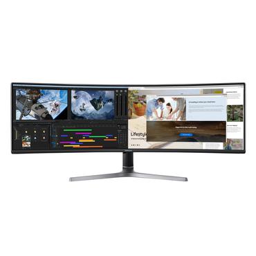 Samsung C49RG90SSU skærm - LED baglys - 49" - AMD FreeSync Premium Pro - VA - 4ms