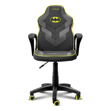 Trust 25786 video spillestol PC gamingstol Polstret sæde Sort, Gul