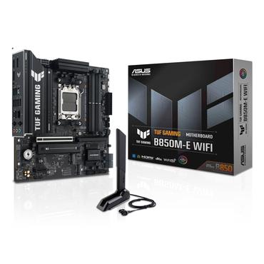 ASUS TUF GAMING B850M-E WIFI AMD B850 Sokkel AM5 micro ATX