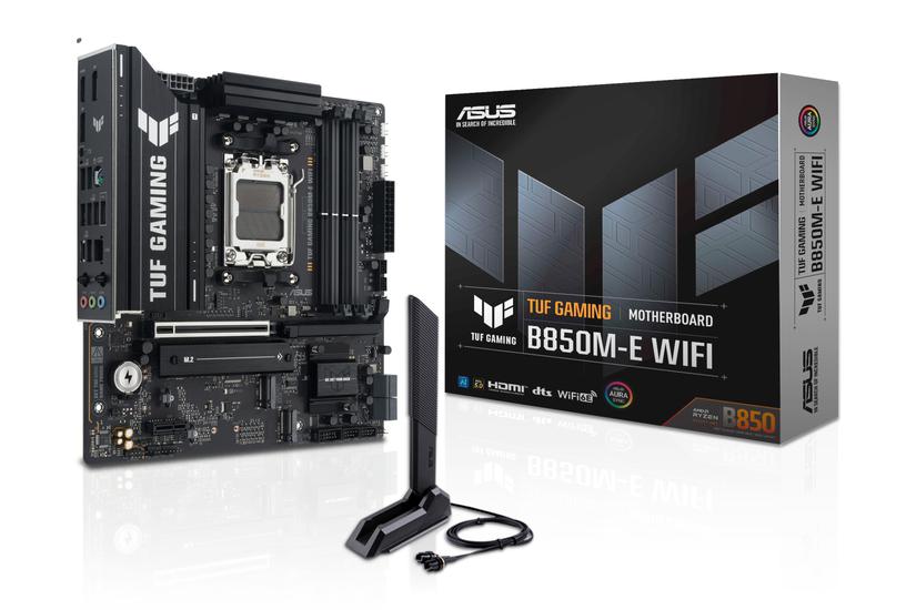 ASUS TUF GAMING B850M-E WIFI AMD B850 Sokkel AM5 micro ATX