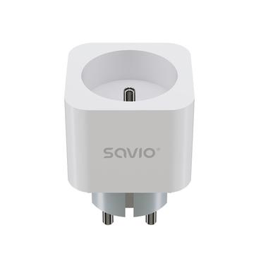 SAVIO WI-FI smart socket  16A  AS-01  White