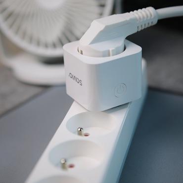 SAVIO WI-FI smart socket  16A  AS-01  White