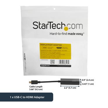 StarTech.com USB-C to HDMI Adapter Ekstern videoadapter