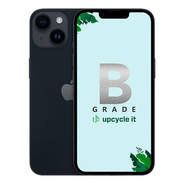 upcycle it Apple iPhone 14 (Refurbished) Grade B 15,5 cm (6.1") Dual SIM iOS 17 5G 256 GB Sort Renoveret