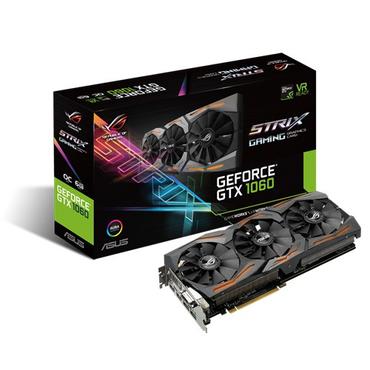 ASUS ROG STRIX-GTX1060-O6G-GAMING - NVIDIA GTX1060 - 6GB GDDR5