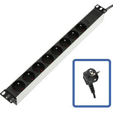 POWER STRIP 19" - 8 WAY -