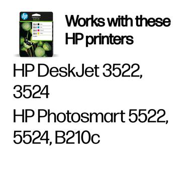 HP 364 - 4-pack - svart, gul, cyan, magenta - original - bl&auml;ckpatron