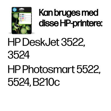HP 364 - 4-pack - svart, gul, cyan, magenta - original - bl&auml;ckpatron