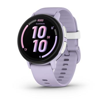 Garmin Bounce 010-03399-01 Smartwatch og sportsur 3,05 cm (1.2") AMOLED 43 mm Digital 390 x 390 pixel Berøringsskærm Lilla Wi-Fi GPS (satellit)