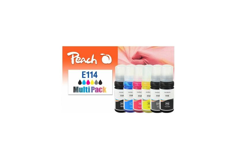 Peach Patrone Epson CISS 114 MutliPack remanufactured