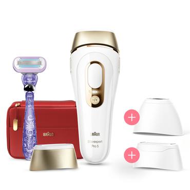 Braun Silk-expert Pro Silk&middot;expert Pro 5 PL5267 Intenst pulserende lys (IPL) Guld, Hvid