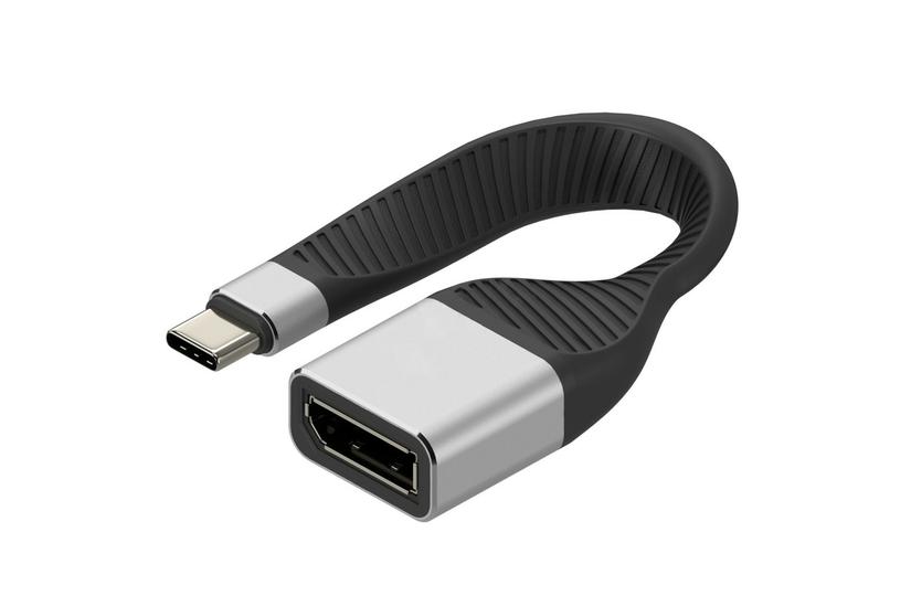 Techly Typ C auf Displayport/F flex Adapter