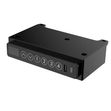 ACTIVEJET desk with electric height adjustment 140x70 ET119W-C black