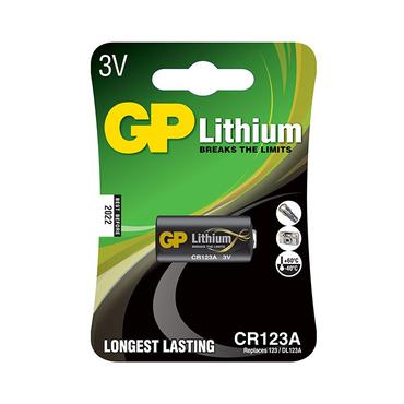 GP Batteries Lithium CR123A Engangsbatteri
