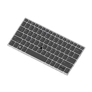 HP DualPoint - notebooks udskiftningstastatur - UK