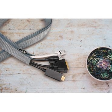 LogiLink KAB0072 kabelbakke Grå 3 cm