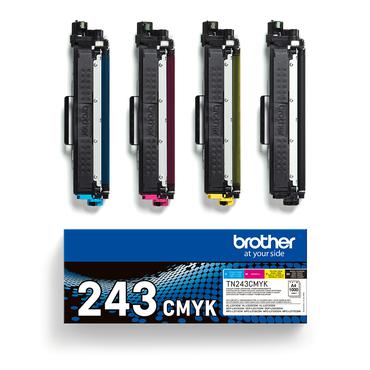 Brother TN243CMYK Value Pack - 4 pakker - sort, gul, cyan, magenta - original - tonerpatron