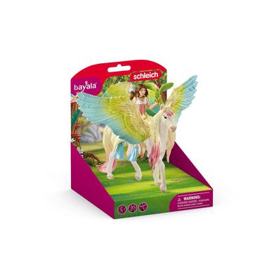 Schleich bayala - Fe Surah med glittrig Pegasus - Action-figur