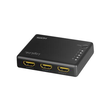 LogiLink HD0036 video-splitter HDMI 4x HDMI