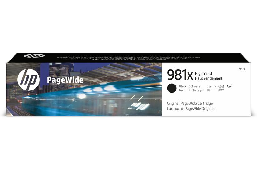 HP 981X - L&aring;ng livsl&auml;ngd - svart - original - PageWide - bl&auml;ckpatron