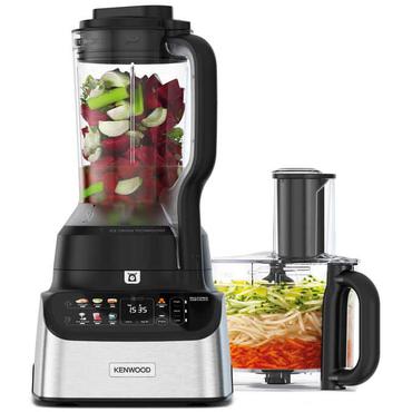 Kenwood MultiPro OneTouch foodprocessor 1000 W 3 L Sort, Rustfrit st&aring;l Indbyggede v&aelig;gte