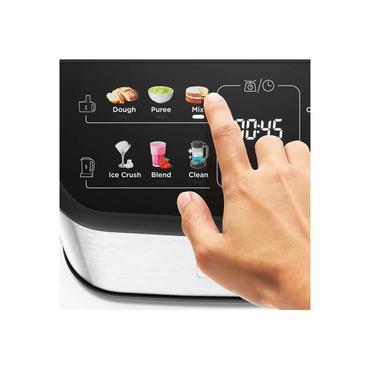 Kenwood MultiPro OneTouch foodprocessor 1000 W 3 L Sort, Rustfrit st&aring;l Indbyggede v&aelig;gte