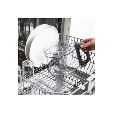 Kenwood MultiPro OneTouch foodprocessor 1000 W 3 L Sort, Rustfrit st&aring;l Indbyggede v&aelig;gte