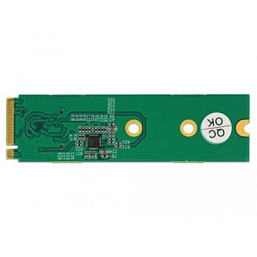Delock M.2 Key M to 1 x OCuLink SFF-8612 Converter - interfaceadapter - M.2 Card