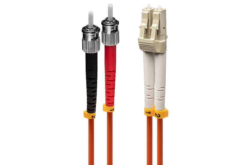 Lindy 46490 InfiniBand og fiberoptisk kabel 1 m LC ST Orange