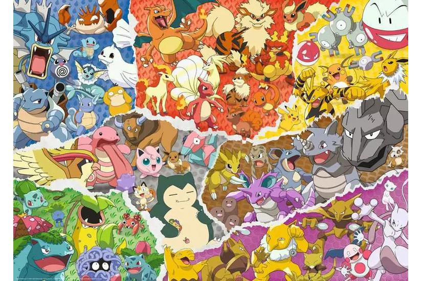 Ravensburger 12000832 puslespil Farve-puslespil 1000 stk Tegnefilm