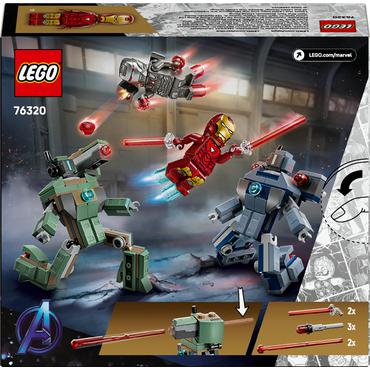 LEGO Marvel 76320 Iron Man i War Machine kontra drony Hammera