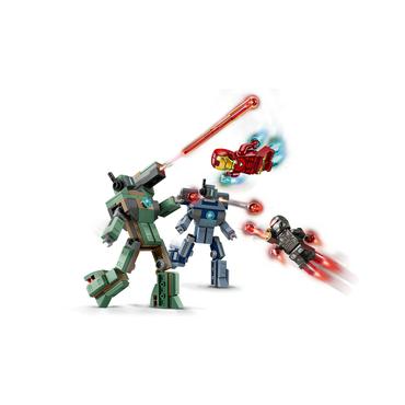 LEGO Marvel 76320 Iron Man i War Machine kontra drony Hammera