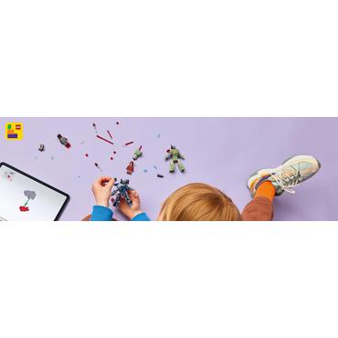 LEGO Marvel 76320 Iron Man i War Machine kontra drony Hammera