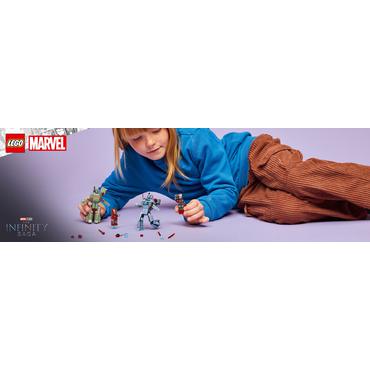 LEGO Marvel 76320 Iron Man i War Machine kontra drony Hammera