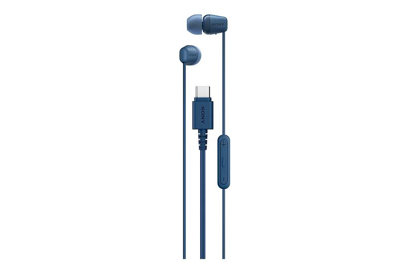 Sony IER-EX15C Headset Ledningsført I ørerne Opkald/musik USB Type-C Blå