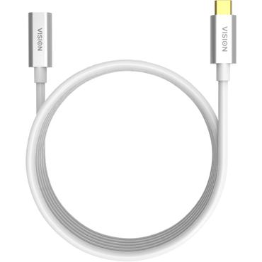 Vision Techconnect - USB forlængerkabel - 24 pin USB-C til 24 pin USB-C - 2 m