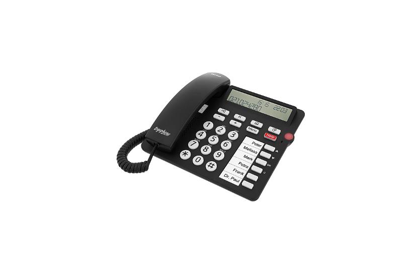 Tiptel Ergophone 1300 - telefon med ledning med opkalds-ID