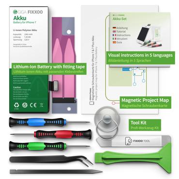 GIGA 411062 reservedel til mobiltelefon Batteri Flerfarvet