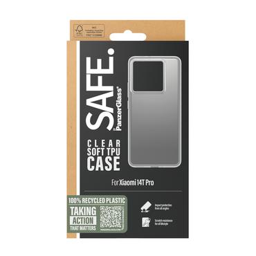 PanzerGlass SAFE. by ® TPU Case Transparent Xiaomi 14T Pro