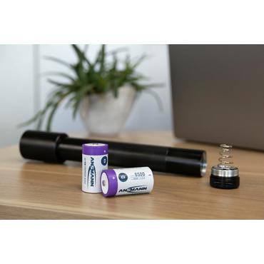 Ansmann 1314-0005 husholdningsbatteri Genopladeligt batteri D Lithium-Ion (Li-Ion)